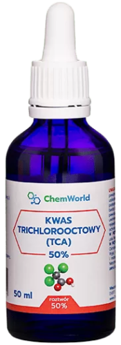Kwas TrIchlorooctowy 50% - TCA - 50ml / Chem World