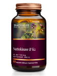 Nattokinase 100mg + K2 MK-7 100mcg - wsparcie układu krążenia - 60 kaps. / Doctor Life 