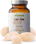 Grzyby lecznicze Lion’s Mane (Soplówka jeżowata) 400 mg - 40% polisacharydów, 30% beta-glukanów - 90 kaps - Biowen / HempKing 
