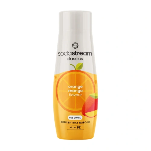 Syrop Pomarańcza Mango ZERO bez dodatku cukru 440ml / SodaStream