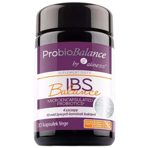 ProbioBalance IBS Balance - Probiotyk 10 mld x 30 kaps. / Aliness Medicaline 