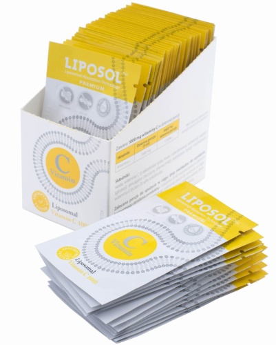 Liposol C 1000 Liposomalna witamina C 1000 - 40 saszetek x 1000mg / Aliness Medicaline