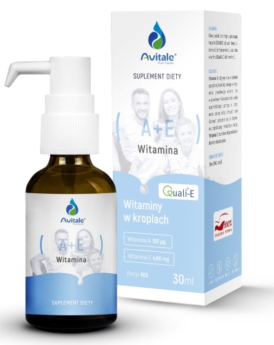 Avitale Witamina A+E QualiE - 30 ml / Aliness Medicaline 