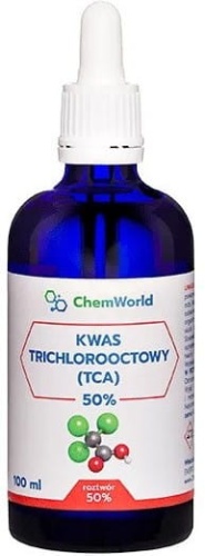 Kwas TrIchlorooctowy 50% - TCA - 100ml / Chem World 