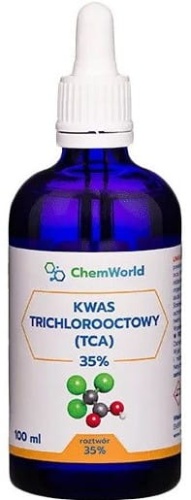 Kwas TrIchlorooctowy 35% - TCA - 100ml / Chem World