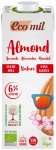 Napój migdałowy 6% BIO bez dodatku cukru 1L / ECOMIL