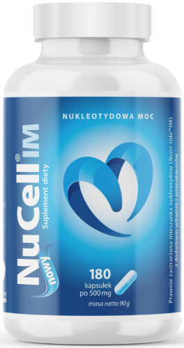 Nukleotydy NuCell IM - formuła długowieczności - 180 kaps. / Jodavita