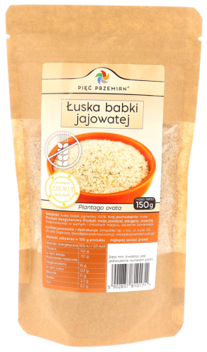 Łuska babki jajowatej 150 g / Pięć Przemian