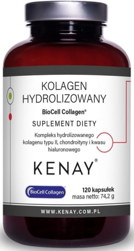 Kolagen Hydrolizowany BioCell Collagen® 120 kaps / KenayAG 
