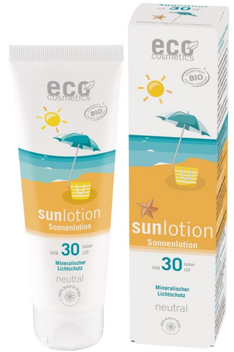 SUN Emulsja na słońce SPF 30 NEUTRAL - 125 ml / Eco Cosmetic