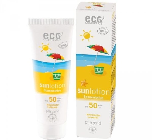 SUN Emulsja na słońce SPF 50 - 125 ml / Eco Cosmetic