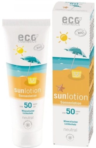 SUN Emulsja na słońce SPF 50 NEUTRAL - 125 ml / Eco Cosmetic