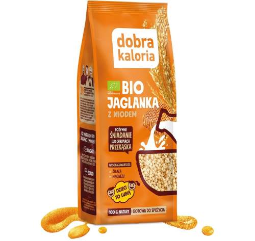 Jaglanka z miodem BIO 120g / Dobra Kaloria 