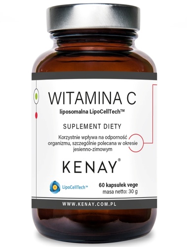 Witamina C LIPOSOMALNA LipoCellTech™ 60 kaps. / KenayAG