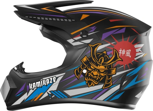 Kask Kamikaze Ninja fullface na hulajnogę, MTB i rower (rozmiar XL)