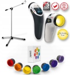 Lampa Bioptron® MedAll Zepter ze statywem + Zestaw 7 Filtrów do Koloroterapii 