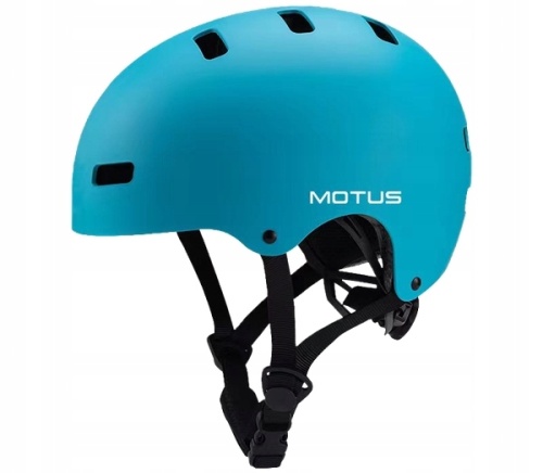 Kask dziecięcy rowerowy MOTUS MD-107 rozmiar M niebieski