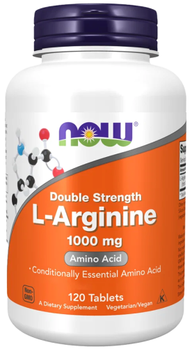 L-Arginina 1000mg. 120 tabl. / Now Foods 