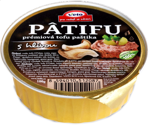 Pasztet Wegański Patifu Grzybowy 100g Veto 