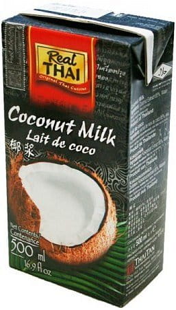 Mleko kokosowe UHT (85% ekstraktu z kokosa) 500 ml / Real Thai