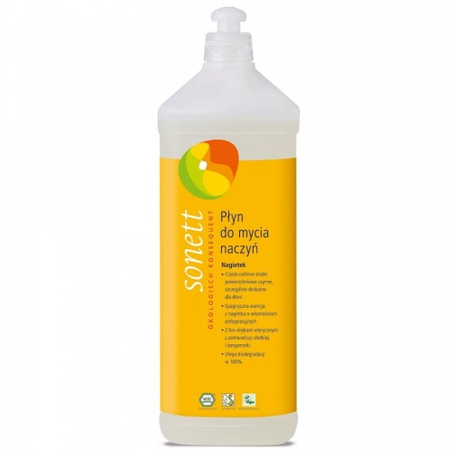 Płyn do mycia naczyń NAGIETEK BIO 1L / Sonett
